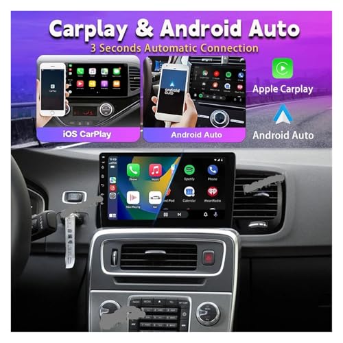 Lecteur multimédia Volvo S60 2din Android 15 avec caméra DVR - 6