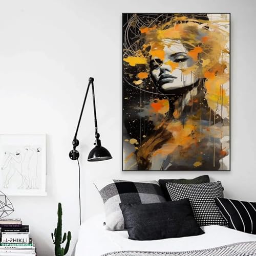 Décoration murale de chambre à coucher affiche toile premium 30x45cm - 2