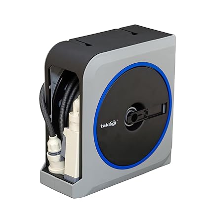 Takagi RM1220SK Hose Reel NANO NEXT 66.4 ft (20 m) (SK) Monotone Fashionable