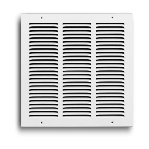 Truaire 170 12X12 Return Air Grille 12-Inch x 12-Inch Sidewall or Ceiling Return Air Grille, White - //coolthings.us