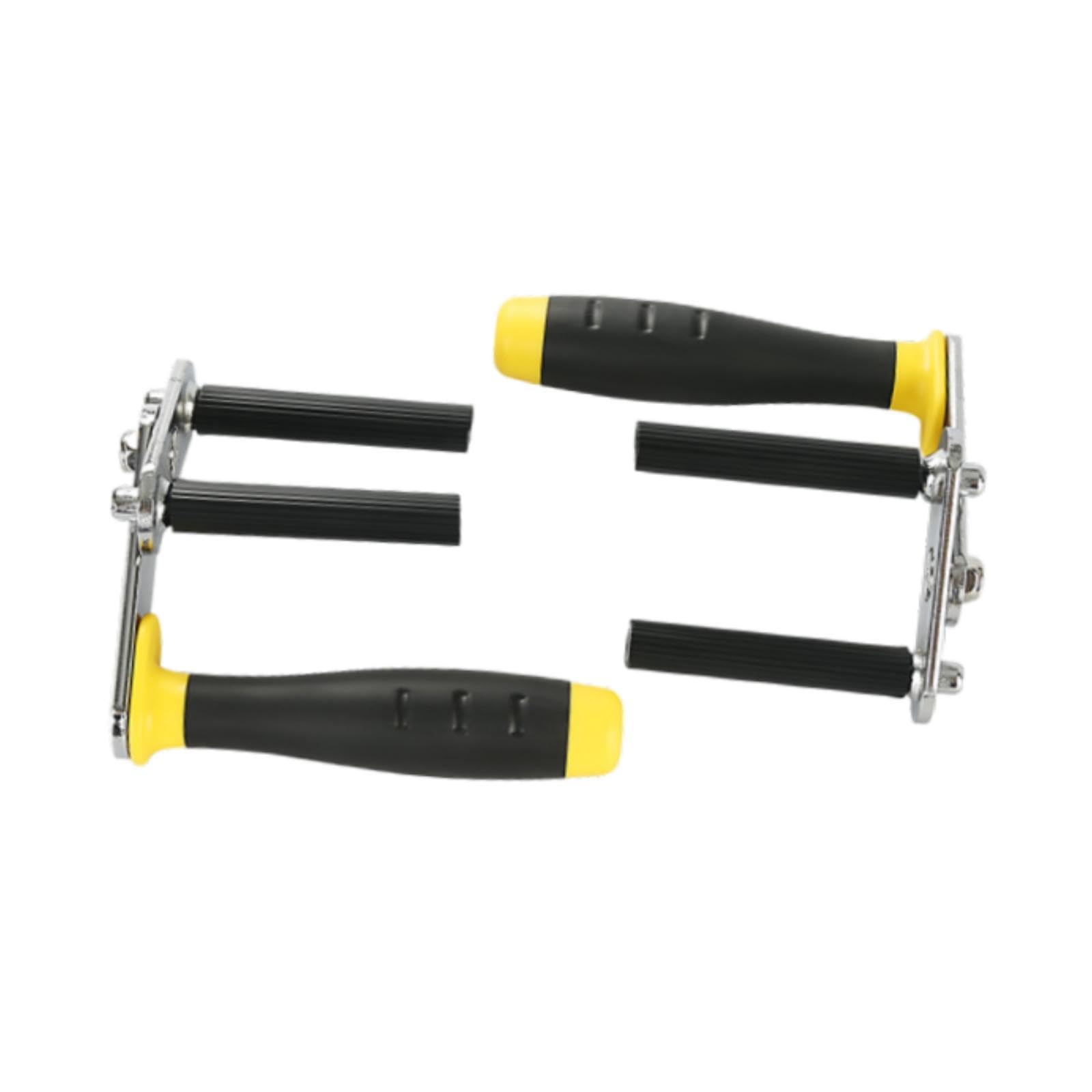 2 Elevadores Portátiles para Placas de Yeso Y Paneles de Madera Contrachapada, 1 Par de Asas, Elevador de Carga