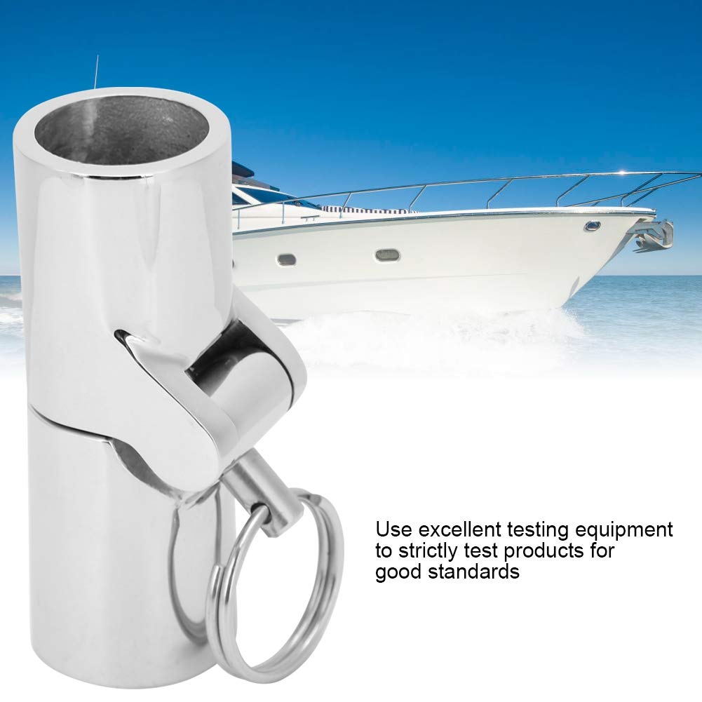 Universal-Gelenkverbinder, Edelstahl-Gimbal, 22 Mm Gelenk-Stahlkupplungen, Schiebekappenhülse, Sonnenschutz-Bootsverbinder Für Marine