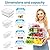 SMRCAD 8 Pack Refrigerator Organizers, Clear Pull-out Drawer Container and Organizer Bins with Lids, Stackable Storage Containers for Fruits, Vegetable (Set of 8 (Include Pull Out Drawer))