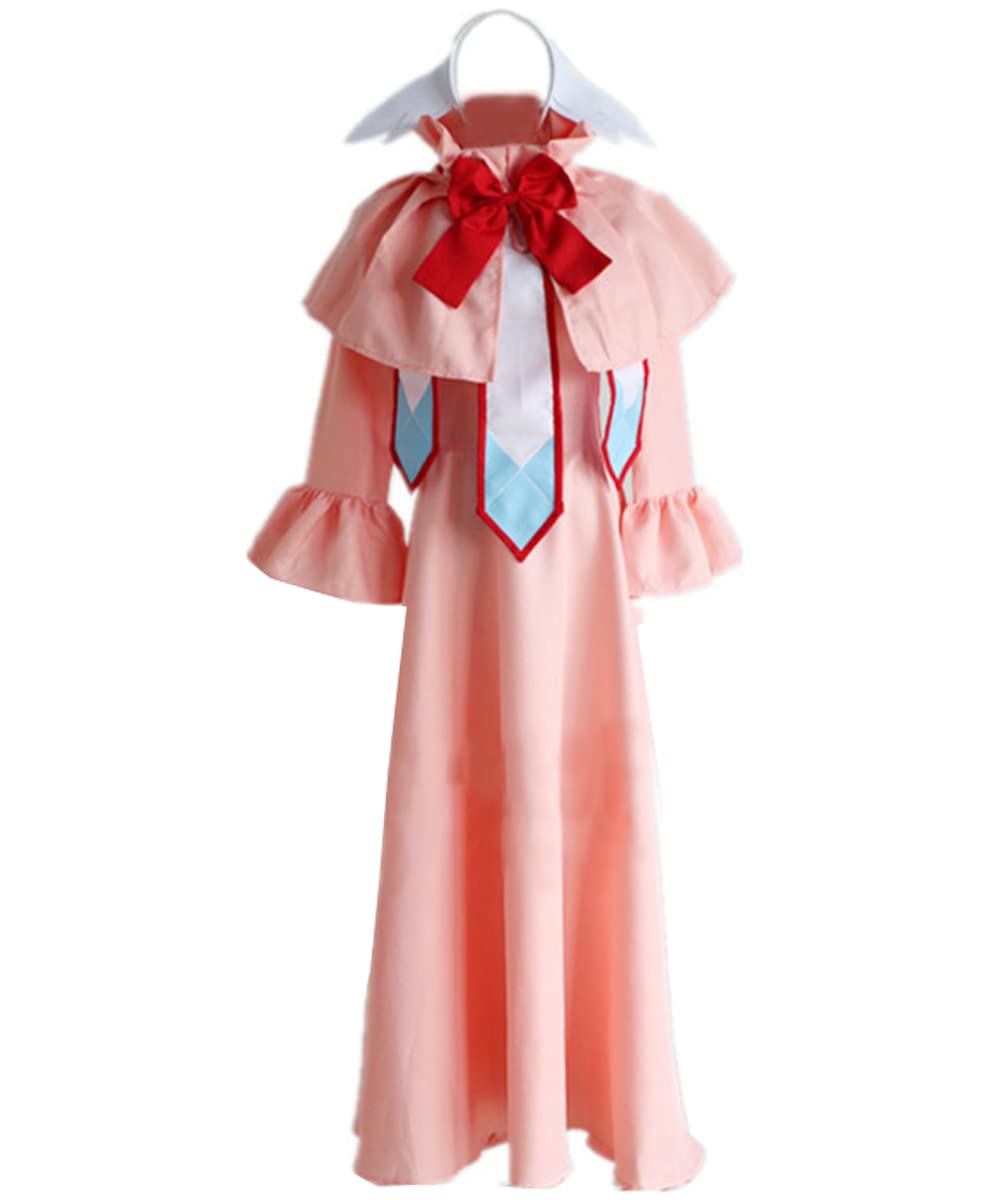 Nsoking Fairy Tail Cosplay Mavis Vermilion Costume Full Set Halloween Party Uniform Suit