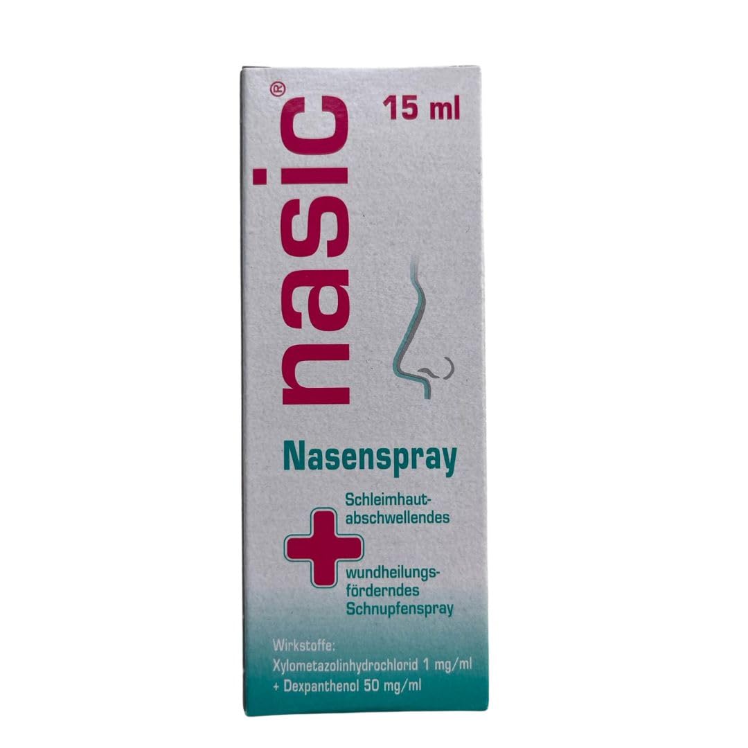 Nasic Nasenspray Spar-Set mit 3 x 15 ml inkl. Handcreme der Rathaus Apotheke
