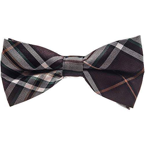 Pre-tied Bow Tie Plaid Collection Bowties Adjustable Length Tuxedo Bowtie