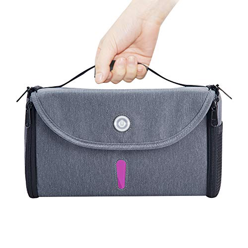 Zuvy Foldable LED Sanitizer Bag, Portable Multi-Purpose LED Light Bag for Household Items