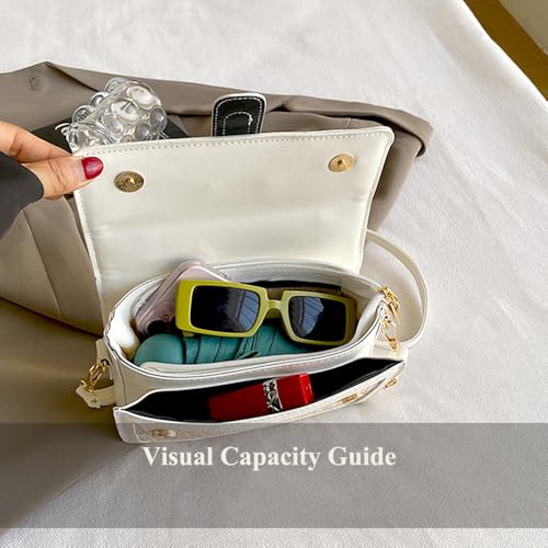 Image of 2025 Crossbody Purses Shoulder Bag for Women, PU Leather Top Handle Handbags, Vintage Hobo Tote Clutch with Removable Straps