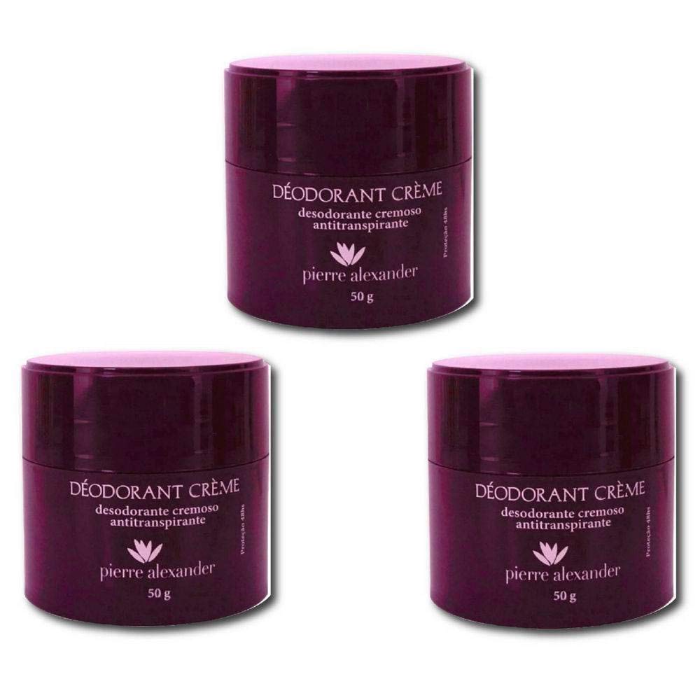 Desodorante em Creme Pierre Alexander 50g 03 Und