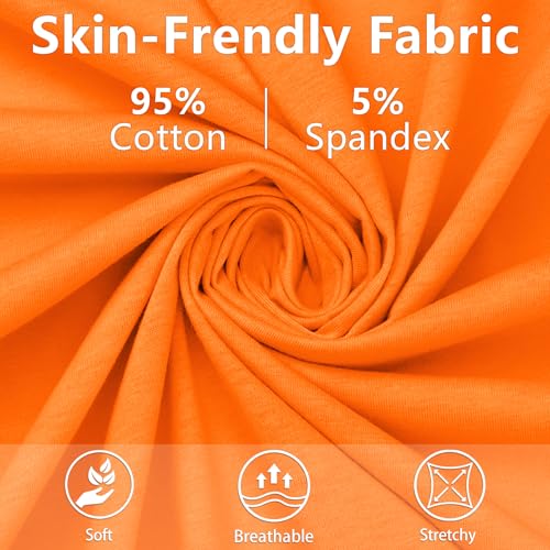 QBK 6Years to Youth Girls Crop Top Tee Shirts Short Sleeve Square Neck Cotton Basic Summer Tops Fitted T Shirt for Girls4