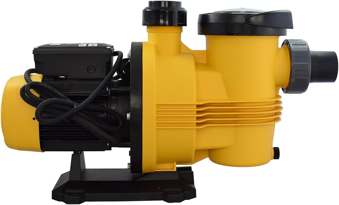 ESPA LEADER Bomba de Piscina SIROCCO 100 18M 750W, 1 HP, para Recirculación y Filtración en Piscinas hasta 125 m³, 22.800 l/h, Silenciosa (70 dB), Compatible con Agua Salada, Conexión 63/50 mm