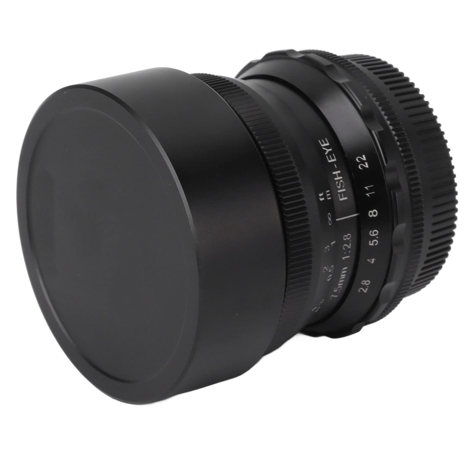 7,5mm F2.8 Fisheye Objektiv Für M4/3 Kameras - Ultra-Weitwinkel Manuell Für Panasonic GH6, Olympus OM-1 Etc.