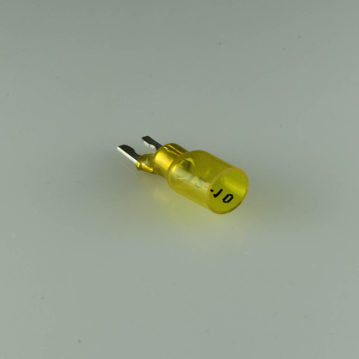 12-10 Ga. Heavy Duty Heat-Shrink Snap-Spade Fork Terminals, #8 Stud - (Pack of 10)