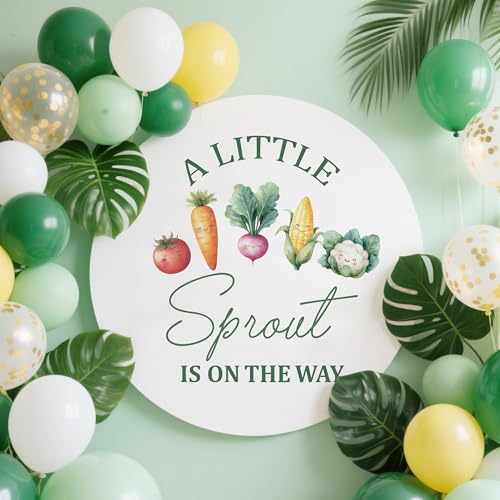 A Little Sprout Vinilo Decorativo para Baby Shower miniatura 3