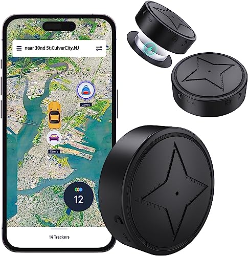 Localizador GPS Magnético para Vehículos   Rastreador Anti Pérdida, Mini Dispositivo de Seguimiento Oculto para Coche, Monitoreo, Grabación Automática/Activación por Voz Con Aplicación
