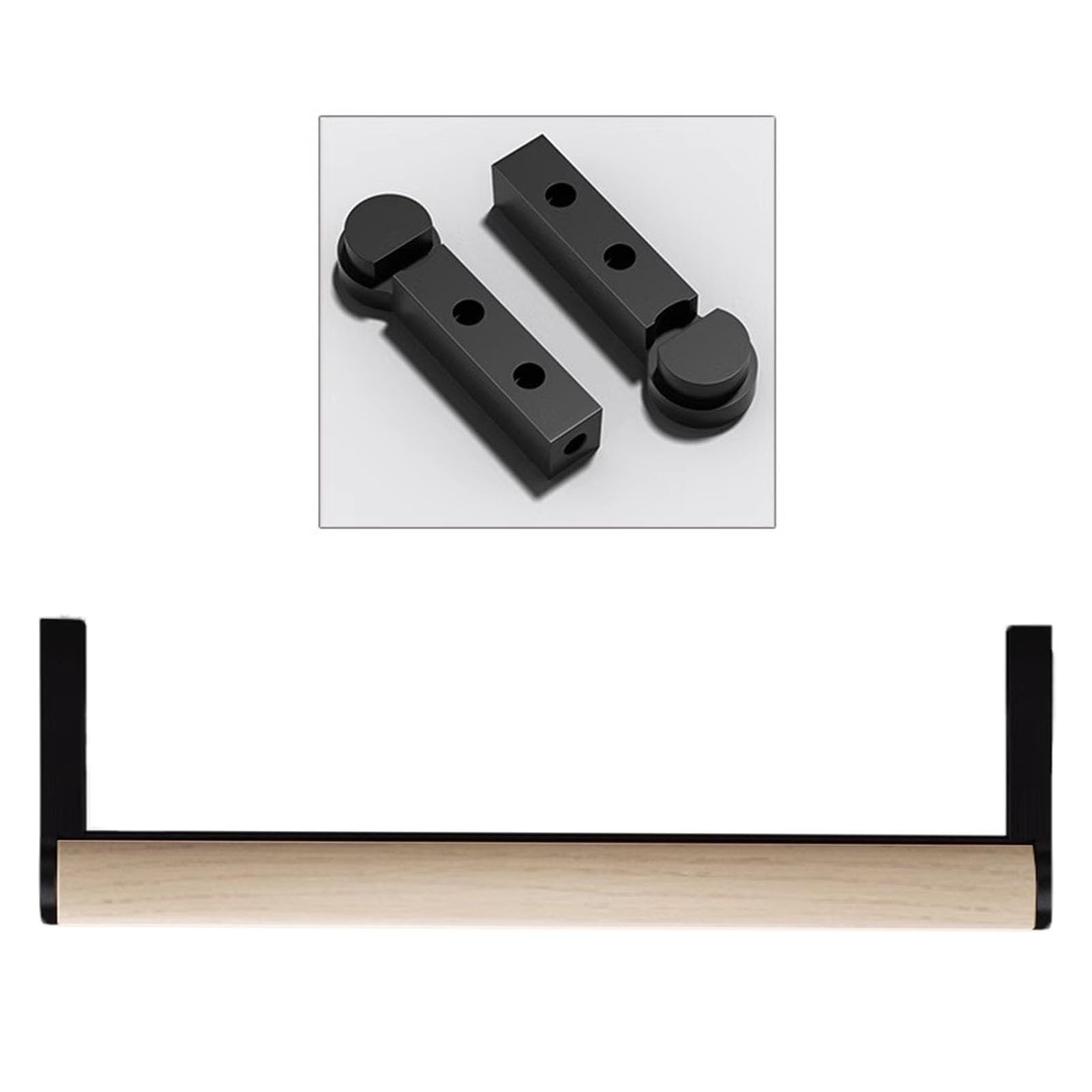 wardrobe rail, Closet Pole for Hanging Clothes Aluminum Oval