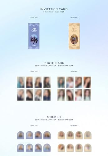 Miniatura 6 de CUBE Ent. LIGHTSUM - Light a Wish (segundo álbum individual) (versión clara)