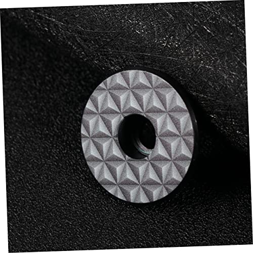Aluminum Alloy Headset Cap for Mountain Bike Fork Flat Top Bowl Cover Screws for Cycling Accessories Suitable for Road and Mountain Bikes