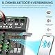 Aveek Audio Mixer,Professionelles Soundboard-Mischpult mit USB-Stick/Bluetooth/Computer/4-Kanal-Stereo-Eingang DJ-Mixer,48V Phantom Digital 99 DSP-Effekt für PC-Aufnahme Karaoke Studio Streaming