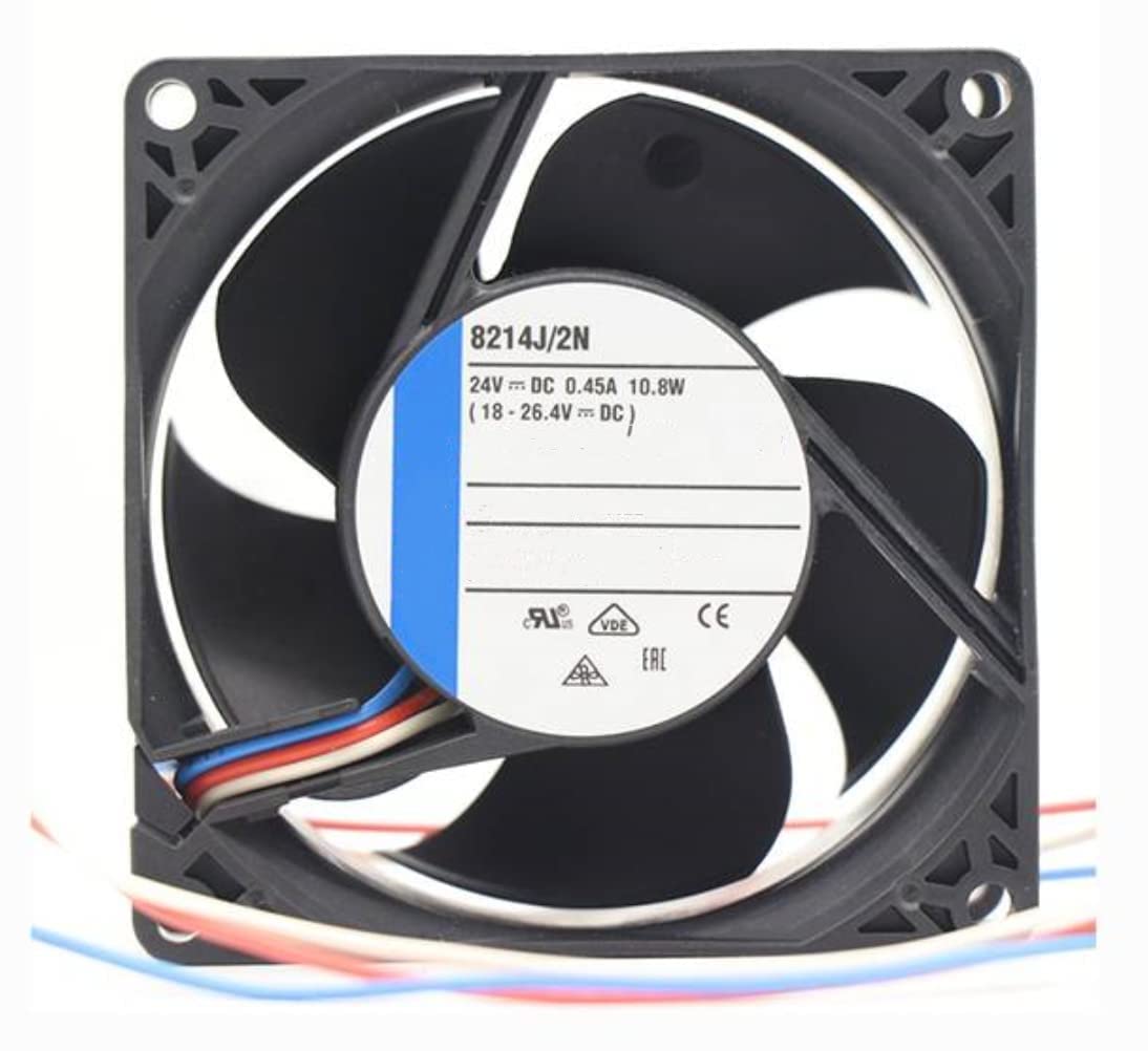 IVEKYKIBC 24V 0.45A 10.8W 8038 Cooling Fan 80X80X38mm