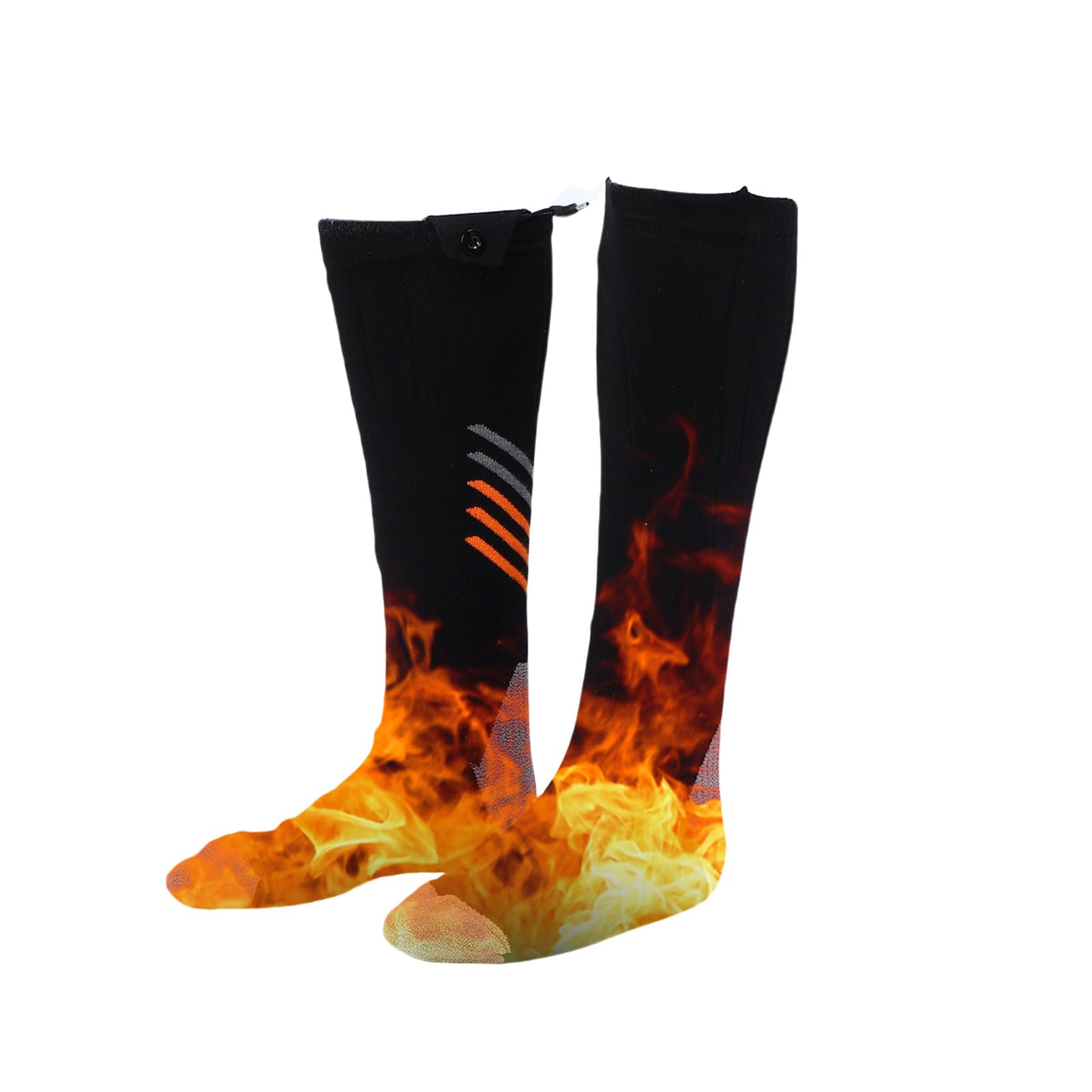 Chaussettes Chauff ES R chargeables pour Hommes et Femmes R Chauffeurs de Pieds avec 3 Niveaux de Temp rature 45 65 C Commande et Chauffage Rapide Id ales pour Le Ski et Les Activit s en Plein