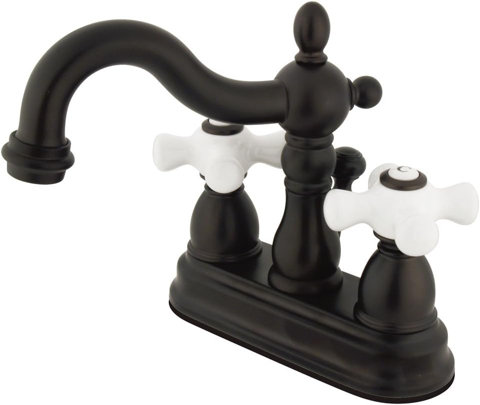 Frее Shірріng оƒƒеr Elements of Design New Orleans EB1605PX Centerset Lavatory Faucet with Retail Pop-Up, 4-Inch, Oil Rubbed Bronze