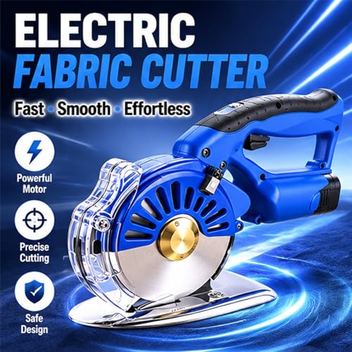 Machine électrique rotative pour tissu pour couper sans fatigue le cuir et l'ameublement