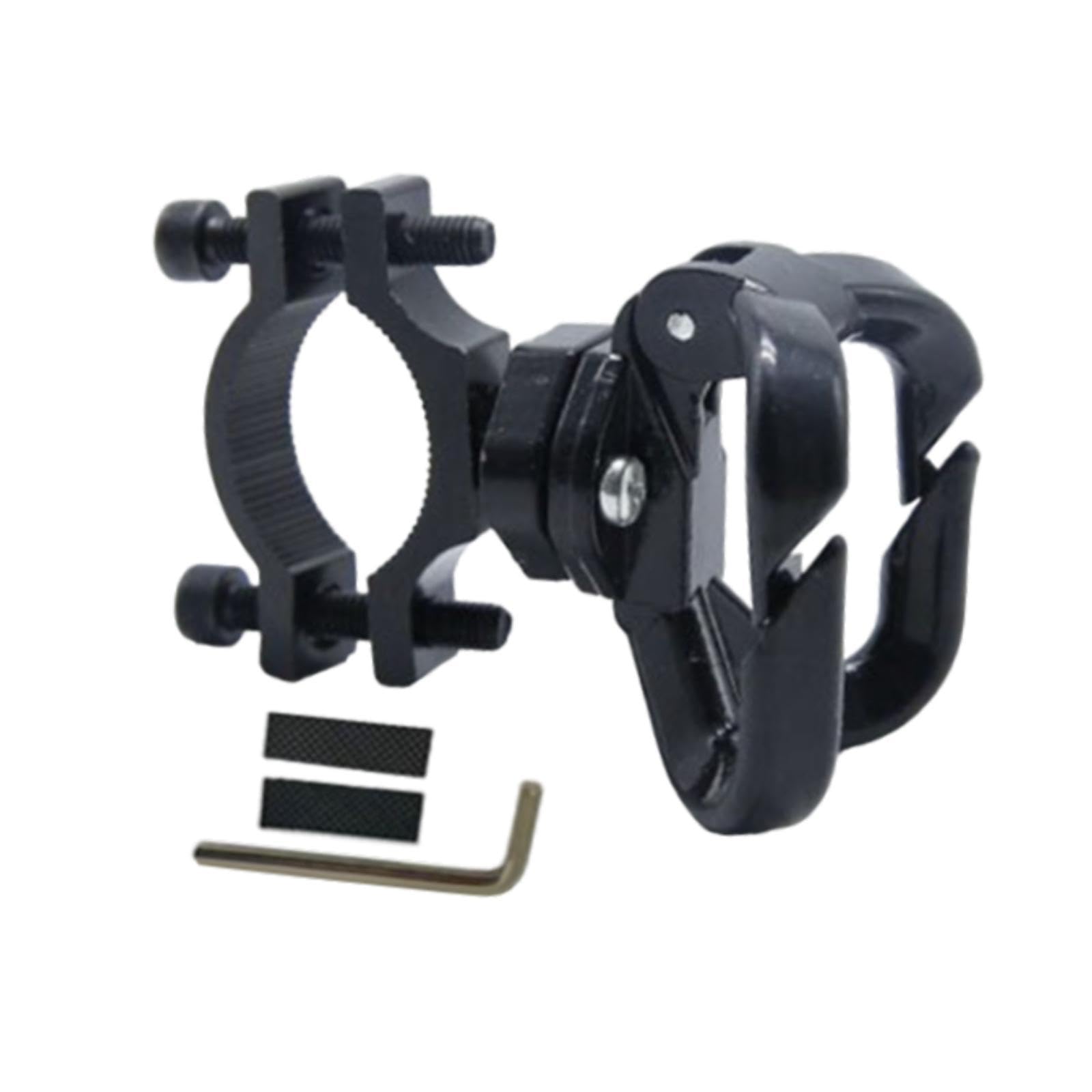 LR Decor E-Shop Motorcycle Hanger Iron Adjustable Pipe Clamp Universal Bike Hanger Black-image-22