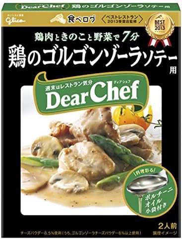 Amazon 江崎グリコ Dearchef鶏のゴルゴンゾーラソテー用 93g 5個 グリコ ごはん 料理の素 通販