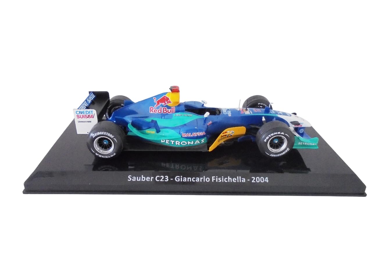 OPO 10 Formel 1 kompatibel mit SAUBER C23 Giancarlo Fisichella 2004 – 1/24 Modellauto OR079