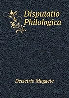 Disputatio Philologica 5519218242 Book Cover
