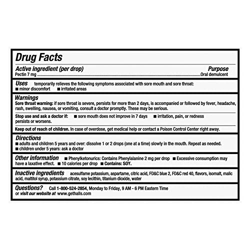 Halls Throat Soothing (Formerly Halls Breezers) Cool Berry Sugar Free Throat Drops, 12 Packs Of 20 Drops (240 Total Drops) #TOP6