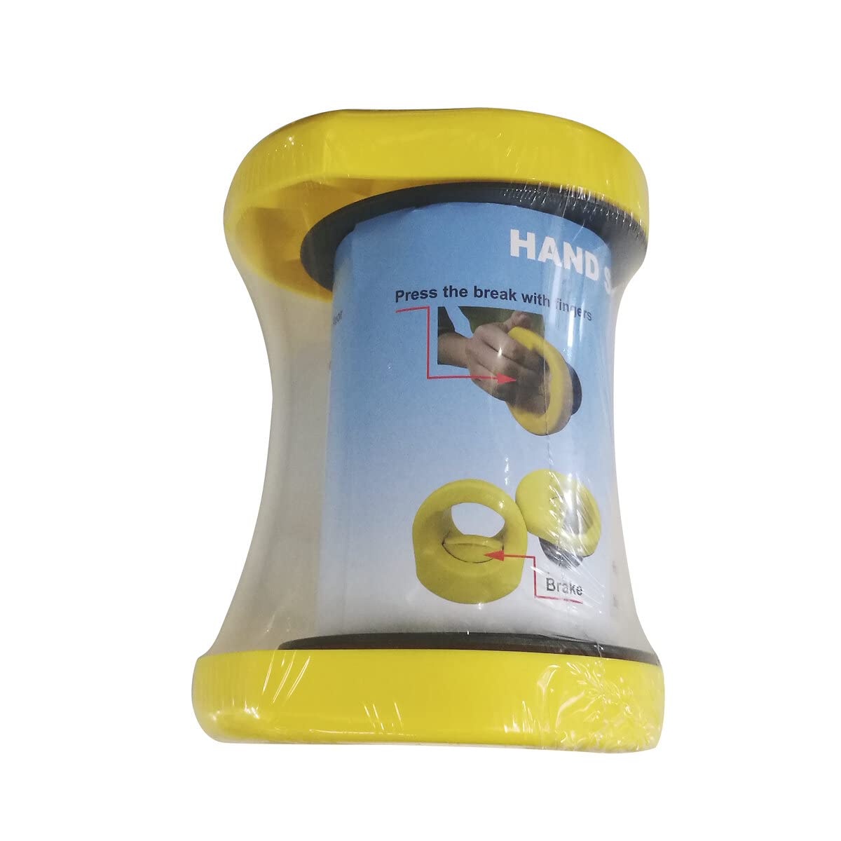 ブレーキ付き台車+梱包用ラップ