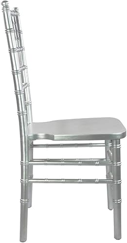 Miniatura 3 de Flash Furniture Silla Chiavari Plata Advantage