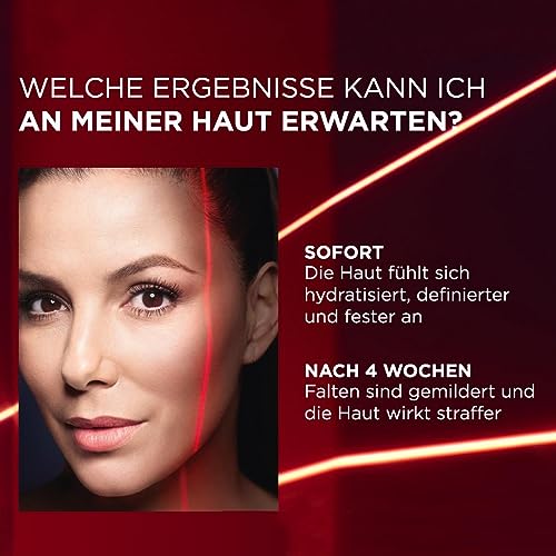 L'Oréal Paris Anti-Aging-Augenpflege mit Dreifachpower für Frauen: für gemilderte Falten, reduzierte Tränensäcke, straffere Haut mit Pro-Retinol, Vitamin C und Hyaluronsäure, RevitaLift Laser, 15ml