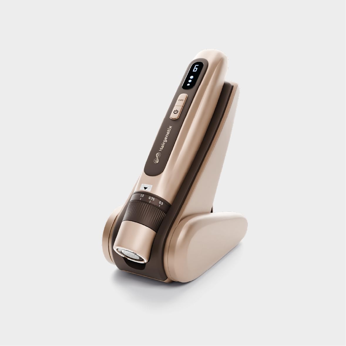 Penna Mesoterapia Capillare con EMS - Microneedling per Crescita Capelli | 12 Microaghi, Impostazioni Regolabili, USB-C