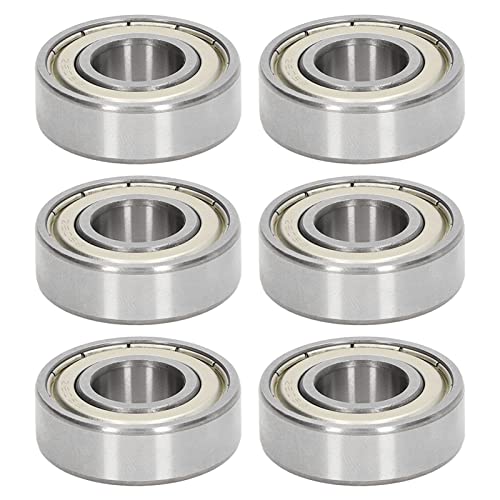 10Pcs 6202Z Ball Bearing Deep Groove Ball Bearing Double Sealed Bearing Bearing Steel Radial Ball Bearing Miniature Bearings for Printing Machinery Woodworking Machinery