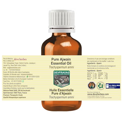 Aceite Esencial de Ajwain 30ml Puro miniatura 2