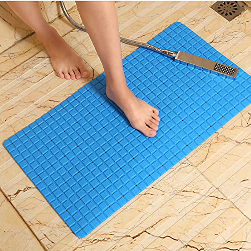 Preisvergleich Produktbild WLF-didian PVC-Fußmatten, Teppich-Türmatten, rutschfeste Teppichschutzmatten, 2 Größen, 5 Farben,Blau,40 * 71cm