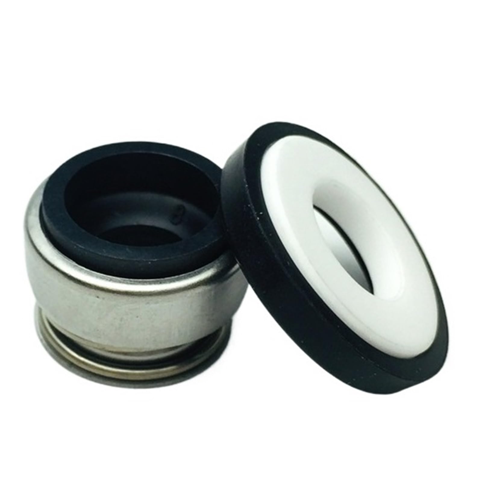 YMUGUEGH 2pcs 301 Rubber Bellow Mechanical Seals for Pump Mechanical Seal(Material CAR/CER/NBR) 8-20mm(301-15)