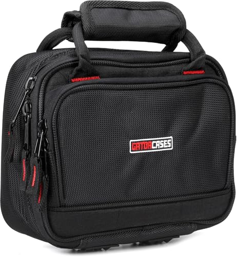 Gator Cases gepolsterte Tasche für Mischpulte und Equipment | 25,4 x 21,59 x 11,43 cm | schwarz| (G-MIXERBAG-0608)