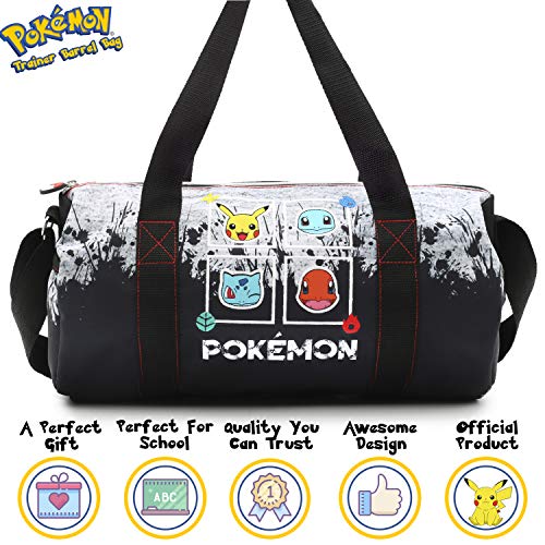 Pokemon Sporttas voor kinderen, zwembadtas, reizen, weekend, strand, voetbal, fitnessstudio, jongens, meisjes, Pikachu, officiële accessoires - Image 3