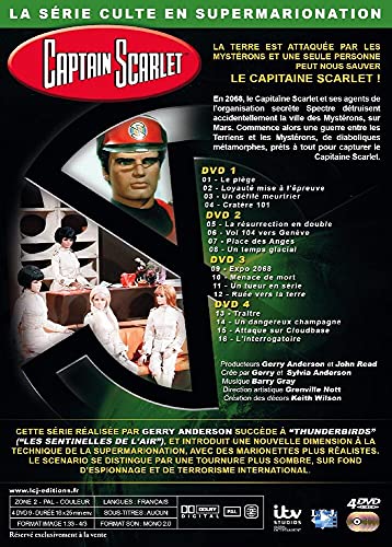 Captain Scarlet - Vol. 2 [Francia] [DVD], disco original de la serie de animación clásica 3