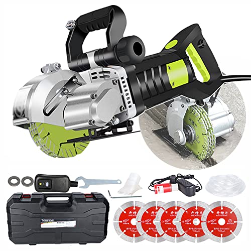 CaçAdor De Parede 4800w,MáQuina De Entalhe Com Mira Infravermelha De Linha 6200 Rpm, Largura De Cort