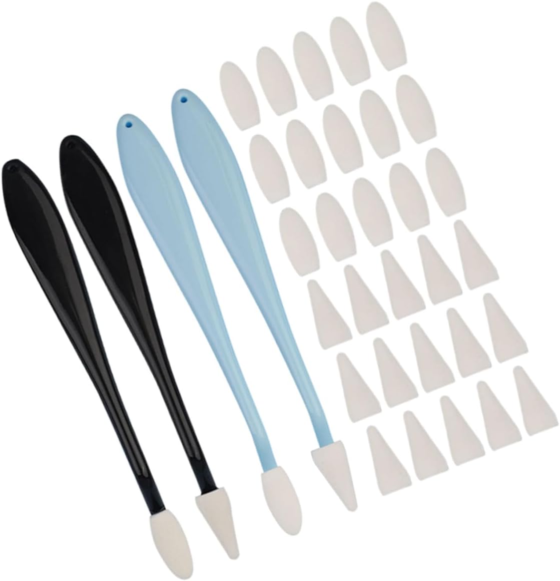 TINEASUR Blending Sponge Pen Set for Sketch Drawing Replaceable Soft Sponge Heads Art Blender for Softening Lines Creating Shadows and Enhancing Texture Portable Drawing Tool for Artists
