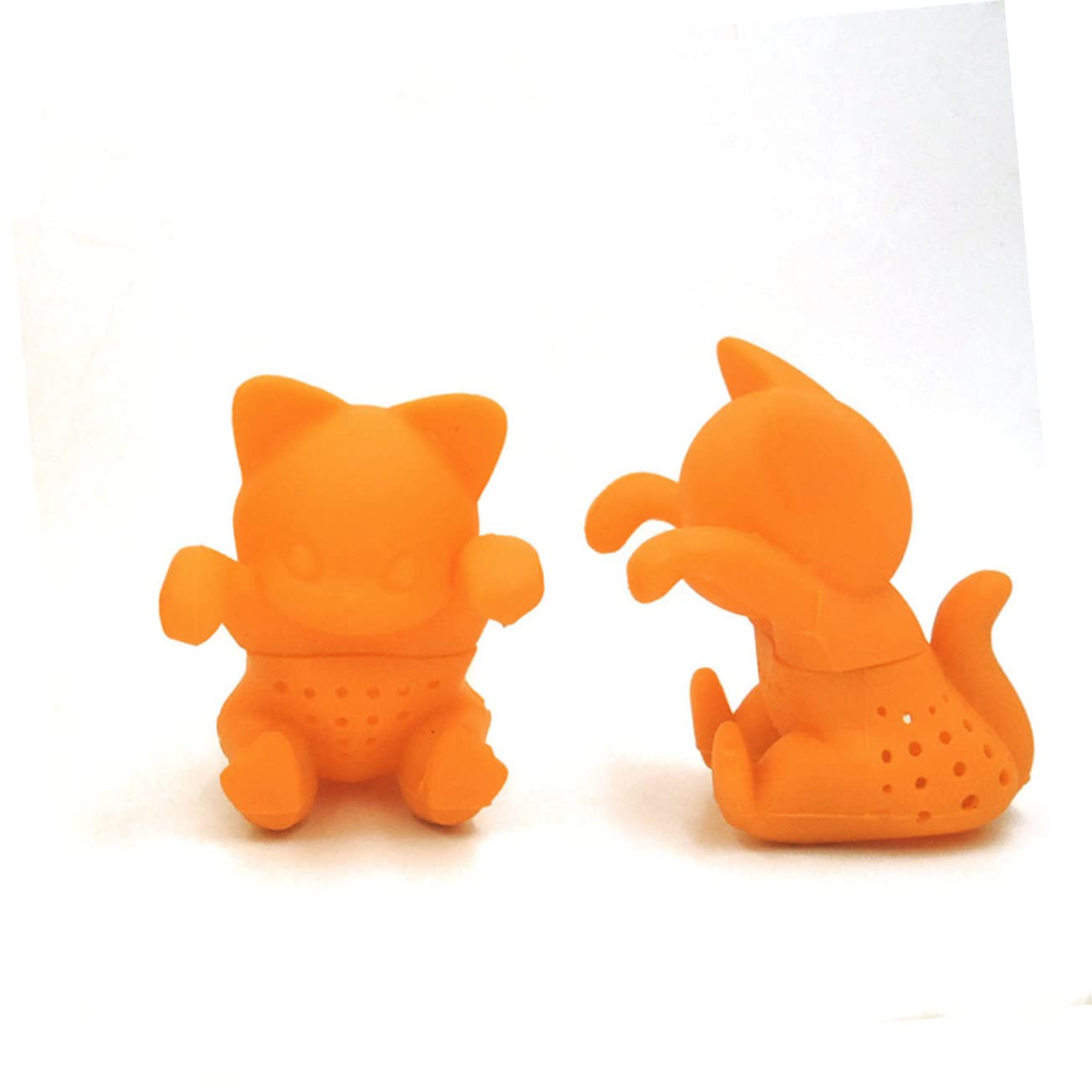 Amosfun 6 Pièces infuseur à thé chat accesoire cuisine filtre à thé animal infuseur à en vrac passoire à infuseur de cuisine infuseur à animal filtre à en silicone