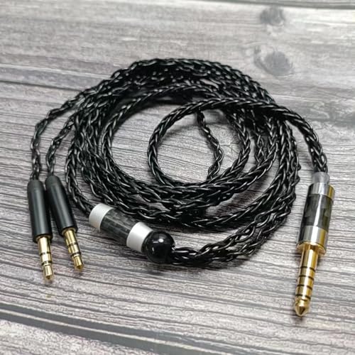 Câble casque 3,5 mm vers double 3,5 mm mâle résistant D7100