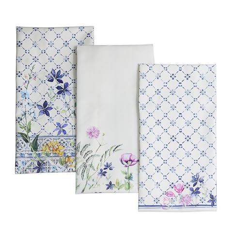 Maison d' Hermine Kitchen Towels Set of 3 100% Cotton 27.50