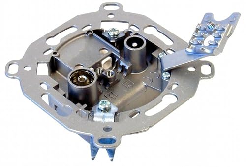 TV- und UKW-/Sat-Trenndose, 2 Ausgänge, 5-1000 MHz, aus Kunststoff, kompakte Abmessungen. Entwickelt für: Signalverbindung.