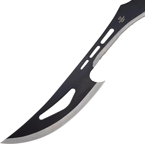 Miniatura 3 de Snake Eye Tactical Snake Eye Tactical Fantasy | Machete Outdoors Espada de camping con cuchillo de lanzamiento Kunai